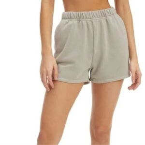 Good American Gray Athletic Shorts